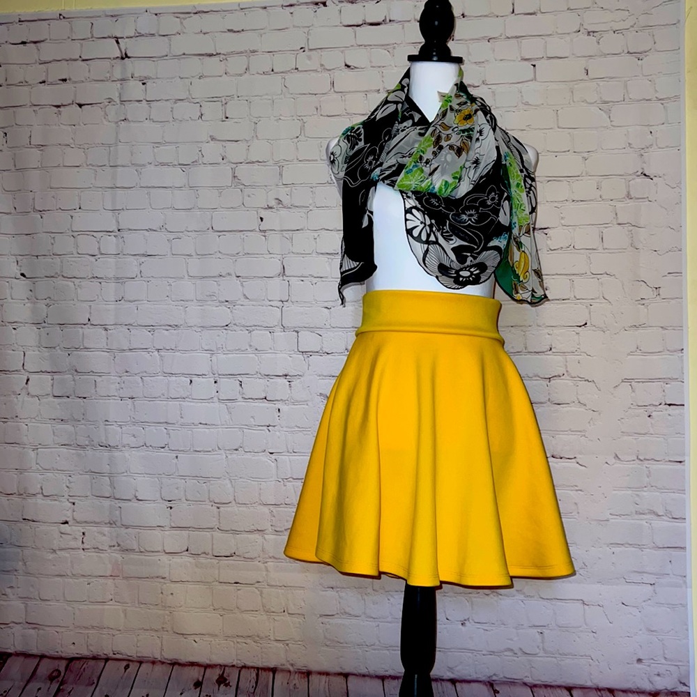 A Line Flare Skirt by Johnny